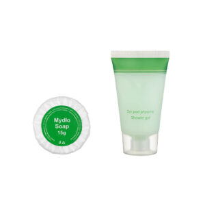 GREEN Mydełko 15g + Żel pod prysznic 30ml