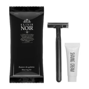 Zestaw do golenia Elixir Noir hotelowy