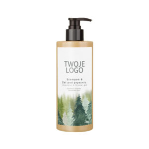 Szampon & Żel pod prysznic hotelowy 2w1 Forest Mist dozownik - 450 ml
