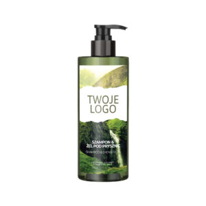 Szampon & Żel pod prysznic hotelowy 2w1 Green Valley dozownik - 450 ml